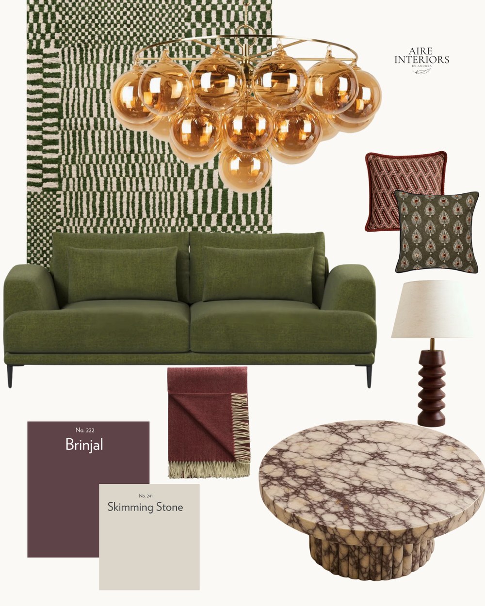 Brinja moodboard by Aire Interiors