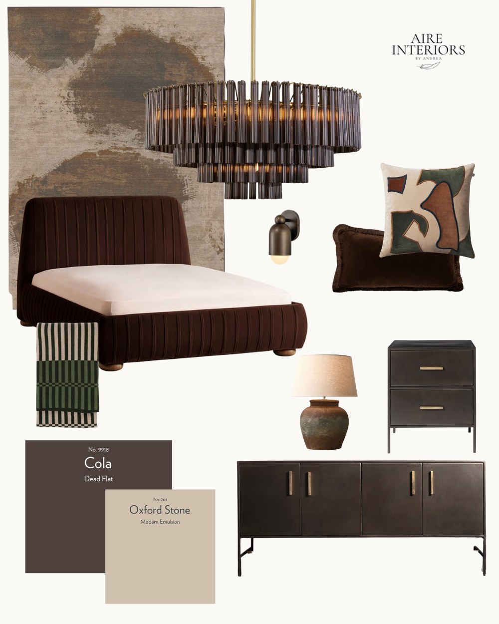 Cola moodboard by Aire Interiors